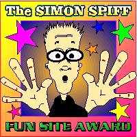 Simon Spiffy Funsite Award
